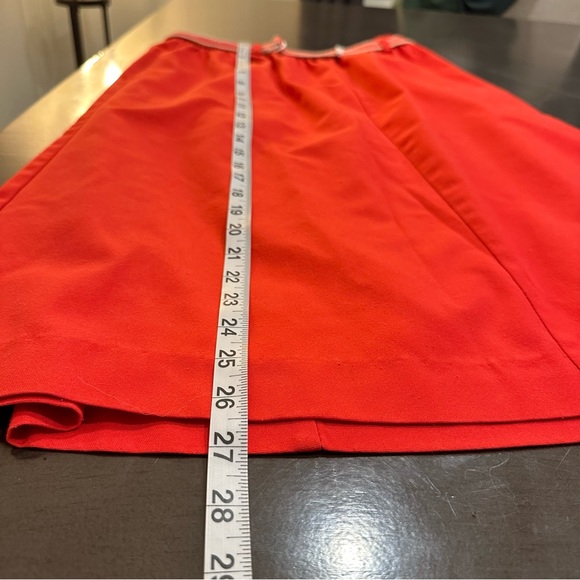 Vintage KORET Red A-line Skirt, Union Made in USA, Size 14 Womens, Elastic Waist - Picture 9 of 10